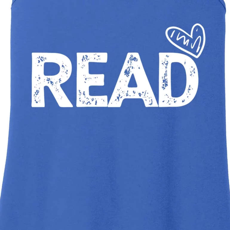 Read Reader Book Reading English Teacher Gift Ladies Essential Tank