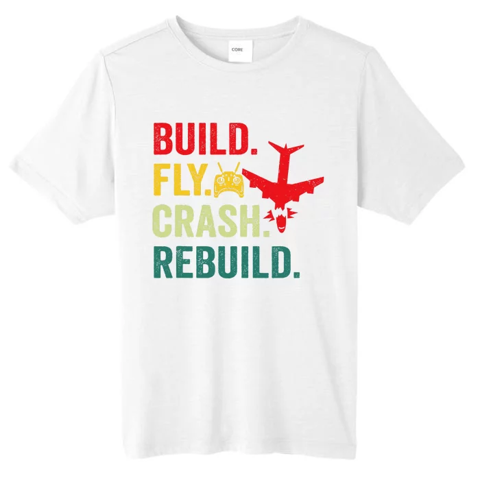 Radio Remote Control Flying Airplane Aircraft Rc Plane Pilot ChromaSoft Performance T-Shirt