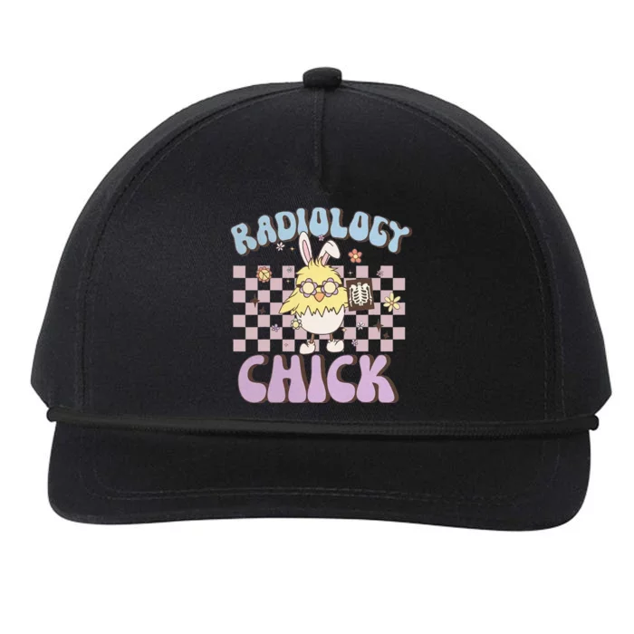 Radiology Radiographer Chick Happy Easter Day Snapback Five-Panel Rope Hat