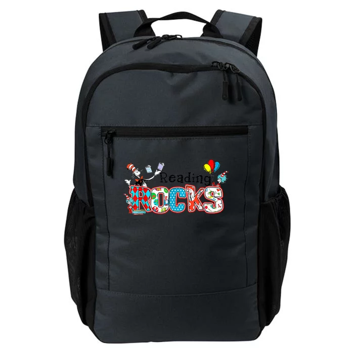 Reading Rocks Cat In Hat Daily Commute Backpack