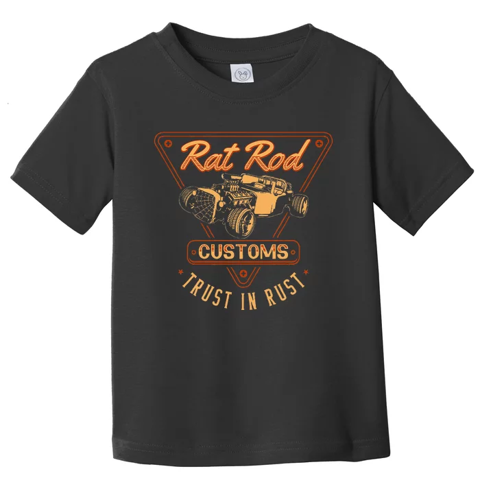 Rat Rod Customs Vintage Toddler T-Shirt