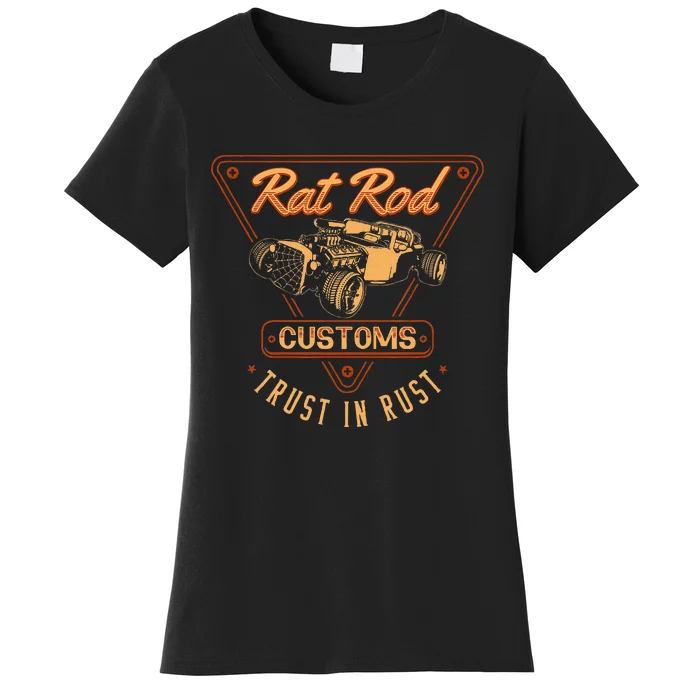 Rat Rod Customs Vintage Women's T-Shirt