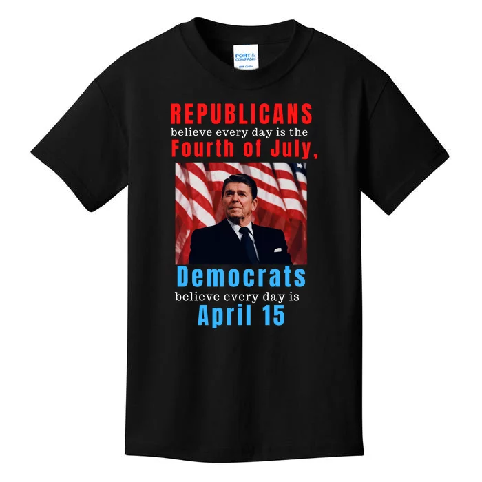 Ronald Reagan Conservative Kids T-Shirt