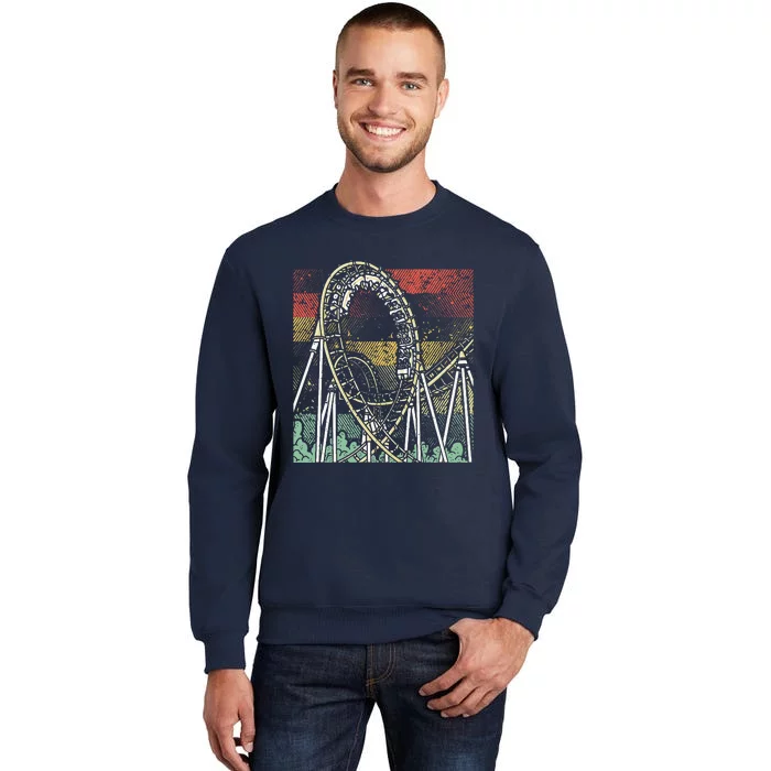 Retro Roller Coaster Sweatshirt