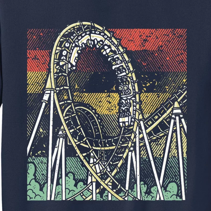 Retro Roller Coaster Sweatshirt