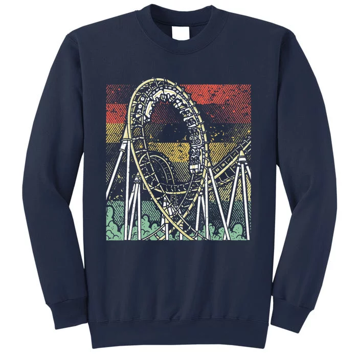 Retro Roller Coaster Sweatshirt