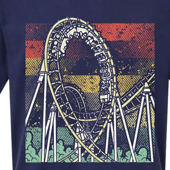 Retro Roller Coaster Sueded Cloud Jersey T-Shirt