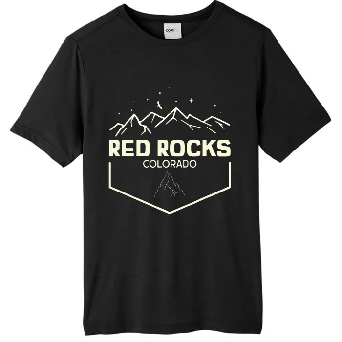 Red Rocks Colorado Epic Moonlight ChromaSoft Performance T-Shirt