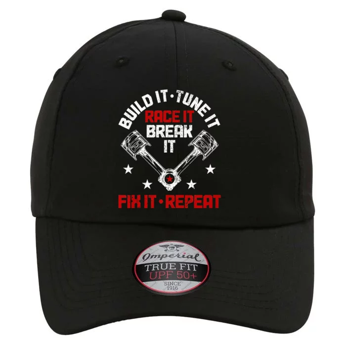 Racing Race Car Build Tune Break Fix Funny Racer Drag Racing The Original Performance Cap