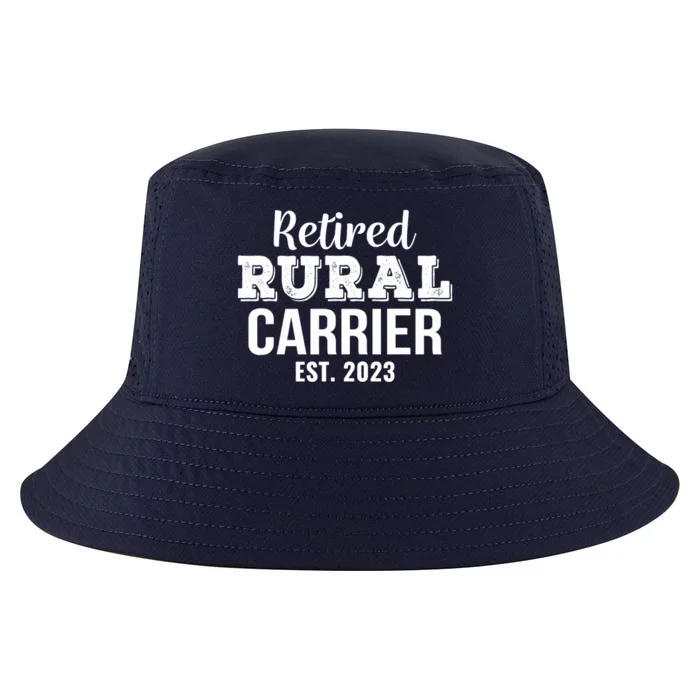 Retired Rural Carrier Gift Retirement Cool Comfort Performance Bucket Hat