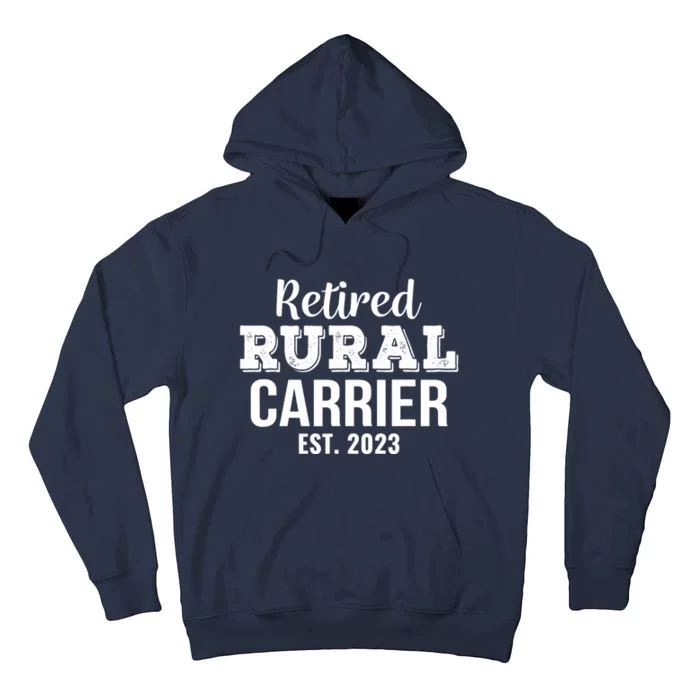 Retired Rural Carrier Gift Retirement Tall Hoodie