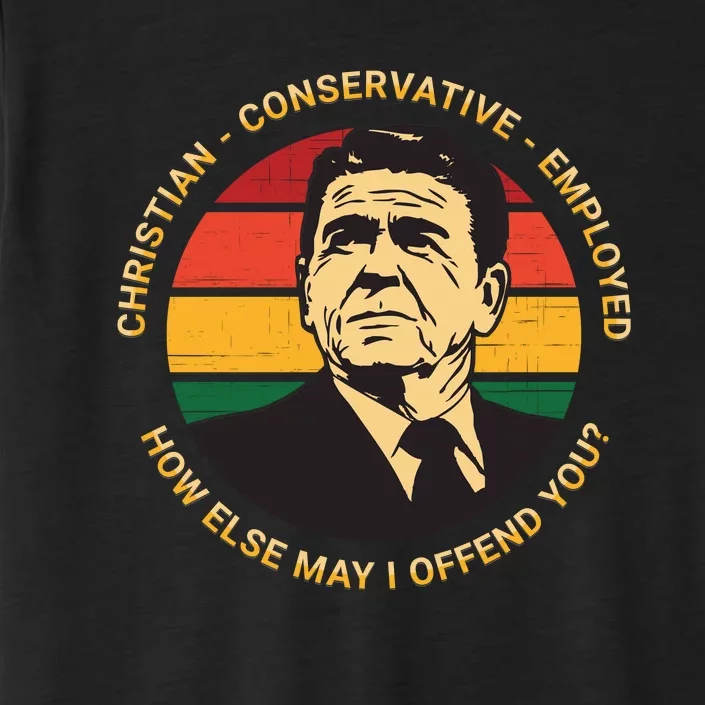 Ronald Reagan Conservative Politically Incorrect ChromaSoft Performance T-Shirt