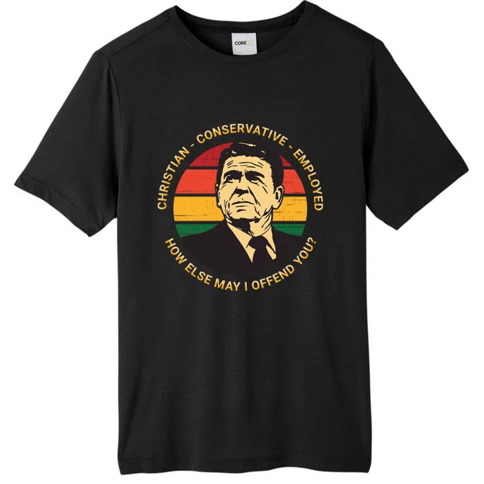 Ronald Reagan Conservative Politically Incorrect ChromaSoft Performance T-Shirt