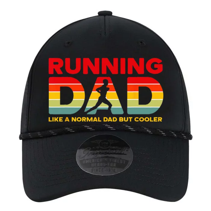 Retro Running Dad Apparel Funny Marathon Performance The Dyno Cap