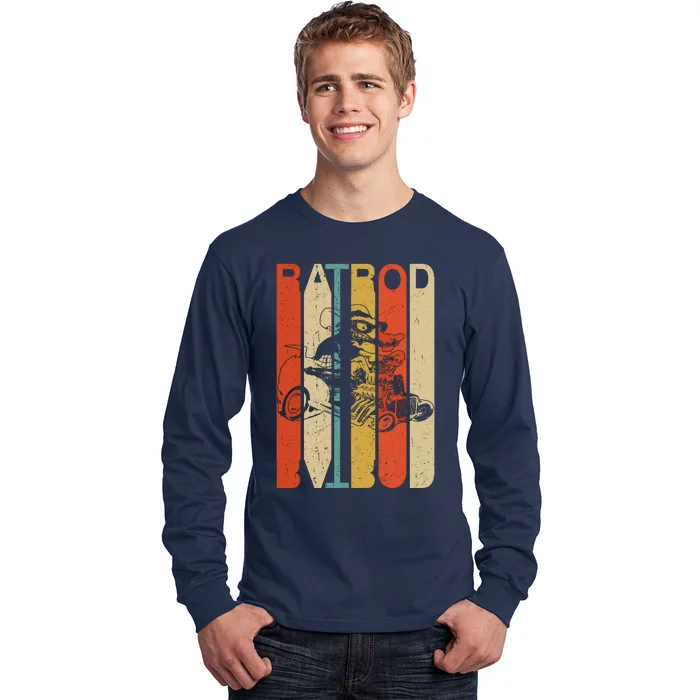 Rat Rod Drag Racing Old Cars Vintage Rat Rod Long Sleeve Shirt