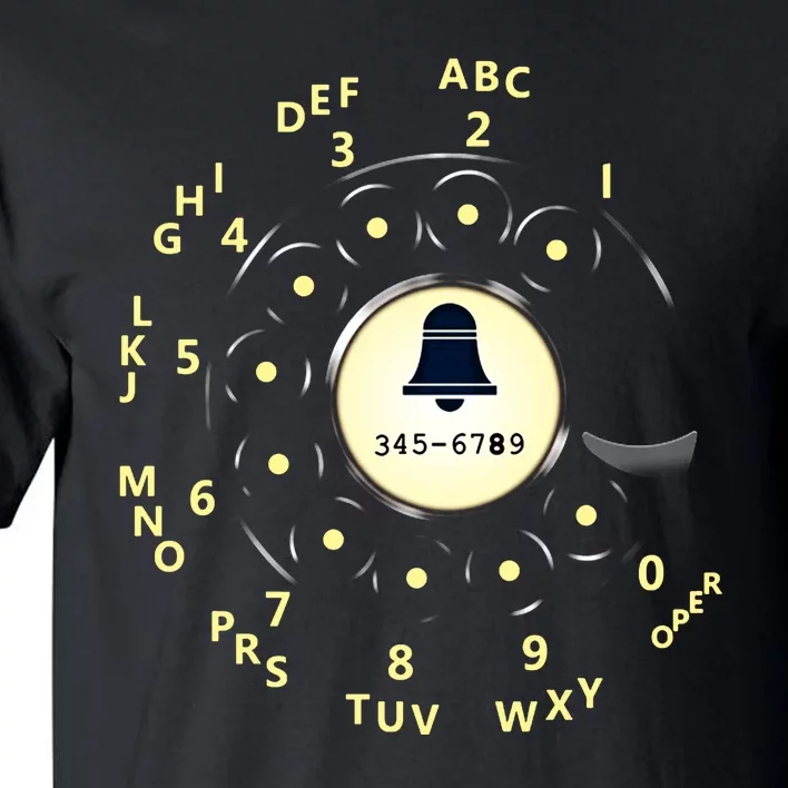 Retro Rotary Dial Tall T-Shirt