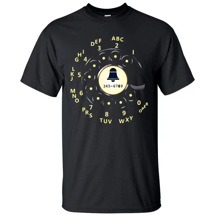 Retro Rotary Dial Tall T-Shirt