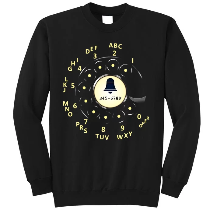 Retro Rotary Dial Tall Sweatshirt