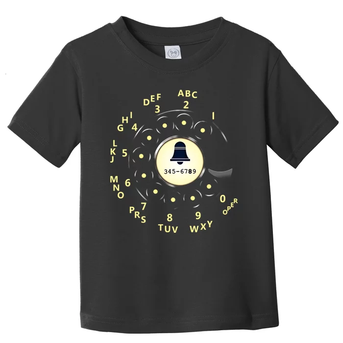 Retro Rotary Dial Toddler T-Shirt