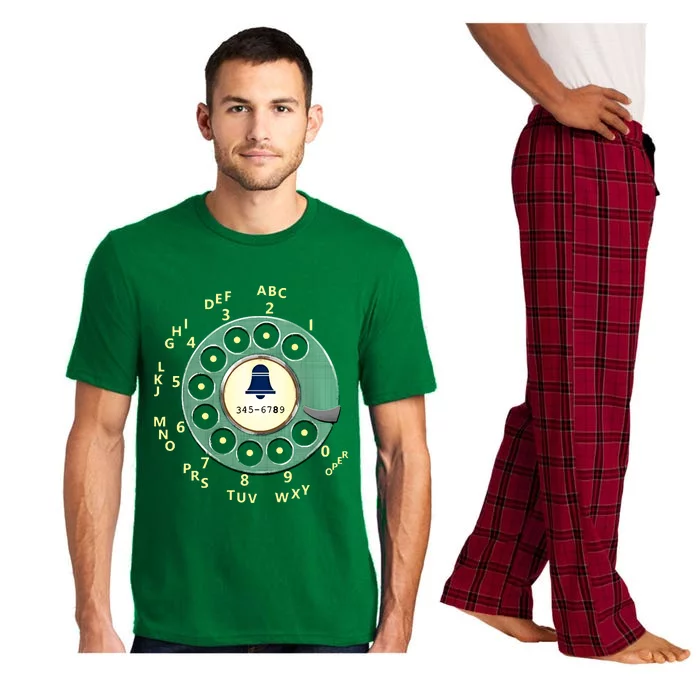 Retro Rotary Dial Pajama Set