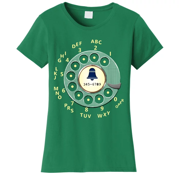 Retro Rotary Dial Women's T-Shirt