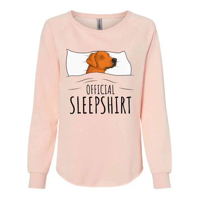 Rhodesian Ridgeback Dog Sleepshirt Womens California Wash Sweatshirt