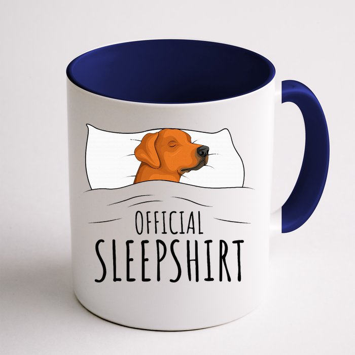 Rhodesian Ridgeback Dog Sleepshirt Front & Back Coffee Mug