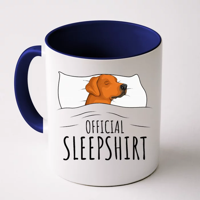 Rhodesian Ridgeback Dog Sleepshirt Front & Back Coffee Mug