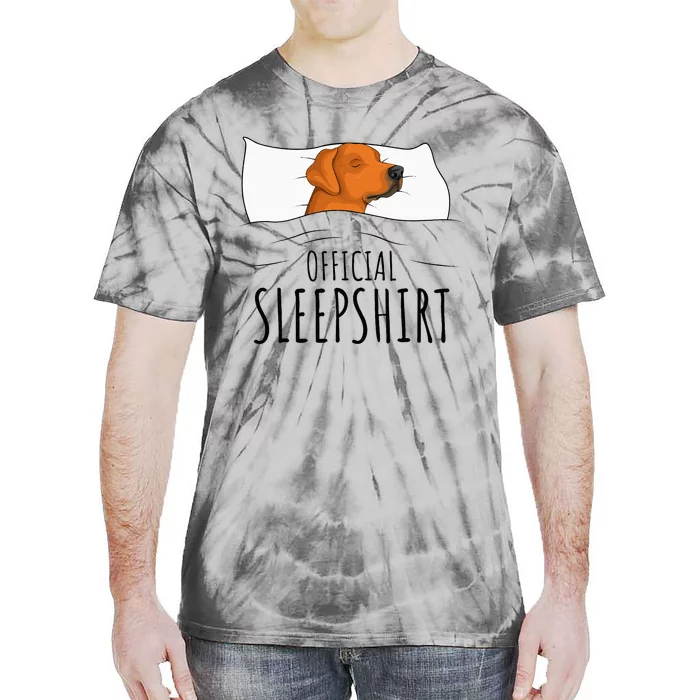 Rhodesian Ridgeback Dog Sleepshirt Tie-Dye T-Shirt