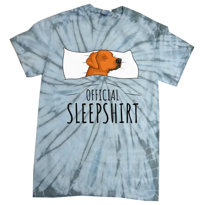 Rhodesian Ridgeback Dog Sleepshirt Tie-Dye T-Shirt