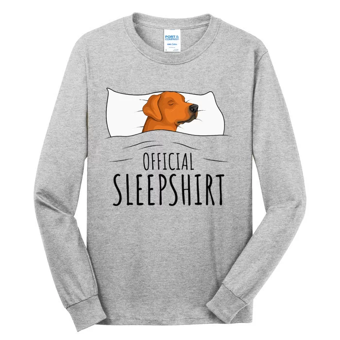 Rhodesian Ridgeback Dog Sleepshirt Tall Long Sleeve T-Shirt