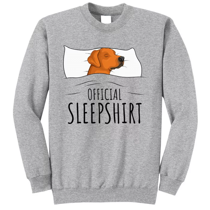 Rhodesian Ridgeback Dog Sleepshirt Tall Sweatshirt