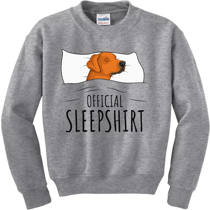 Rhodesian Ridgeback Dog Sleepshirt Kids Sweatshirt