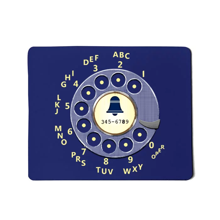 Retro Rotary Dial Mousepad