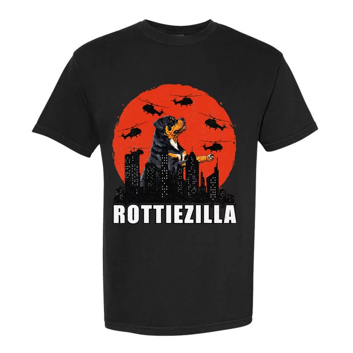 Rottweiler Rottie Dog Lovers Rottweiler Mom Funny Garment-Dyed Heavyweight T-Shirt