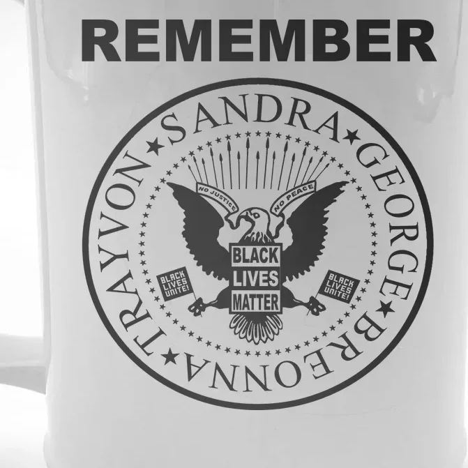 REMEMBER Front & Back Beer Stein