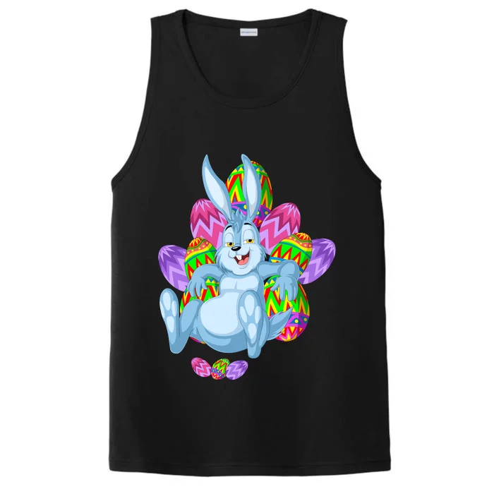 Rabbit Relaxing Easter Day Performance Tank