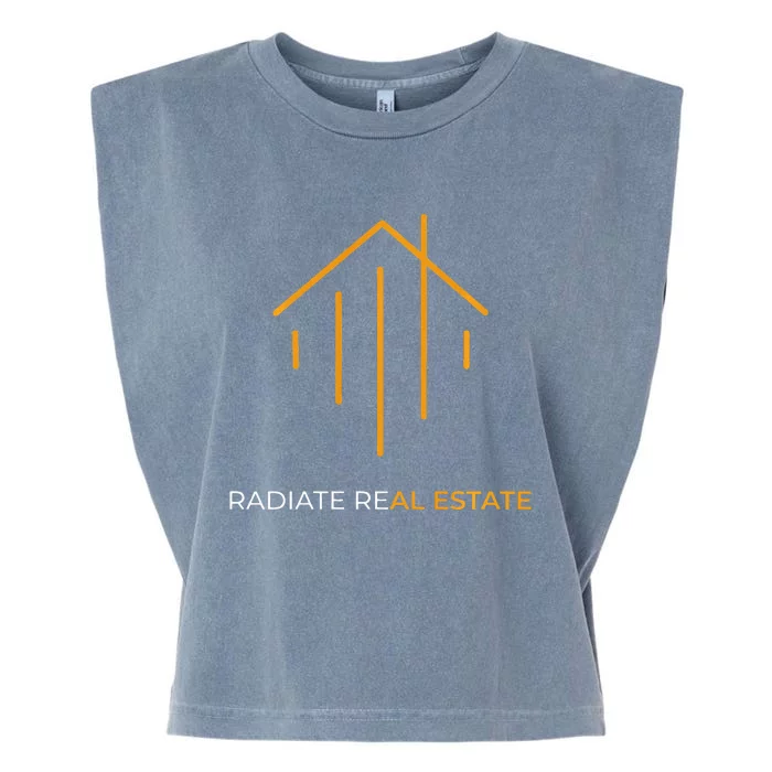 Radiate Real Estate Garment-Dyed Women's Muscle Tee