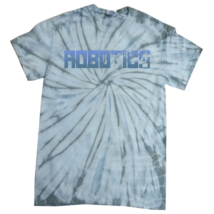 Robot Robotics Engineer Robotics Tie-Dye T-Shirt