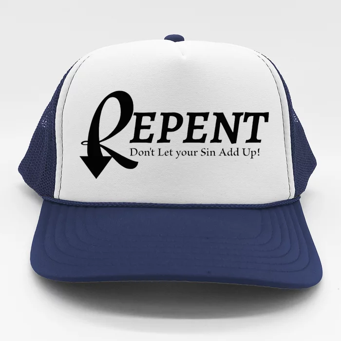 Repent Trucker Hat