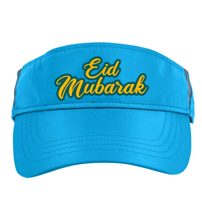 Retro Ramadan Eid Mubarak Adult Drive Performance Visor