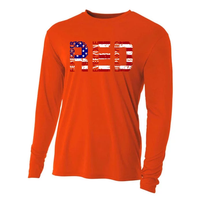 RED Remove Everyone Deployed Cooling Performance Long Sleeve Crew