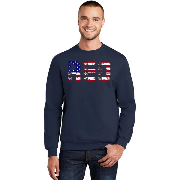 RED Remove Everyone Deployed Tall Sweatshirt