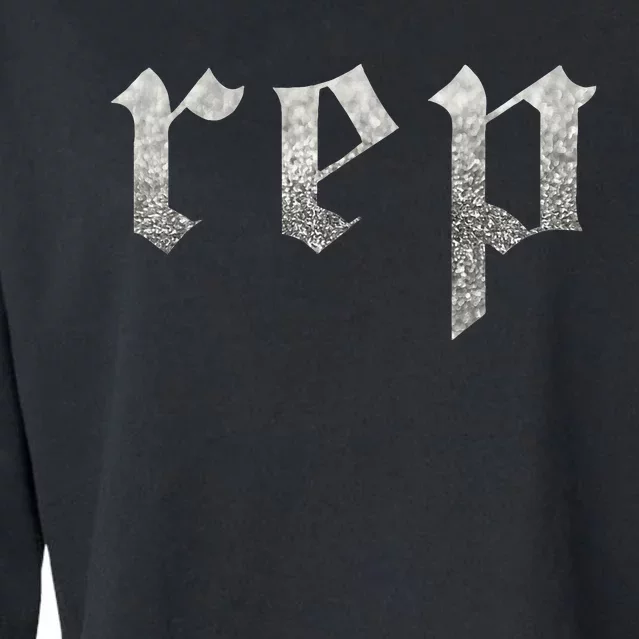 Rep Cropped Pullover Crew