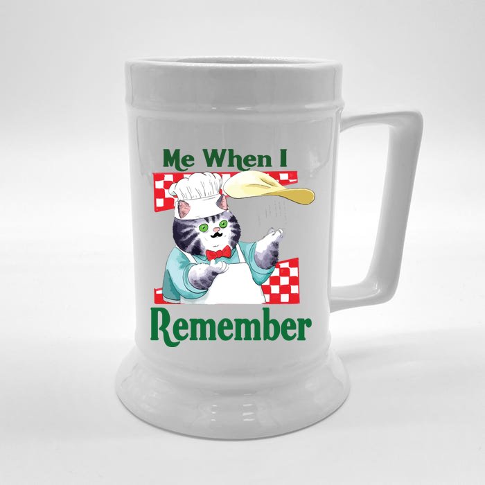 Remembering Front & Back Beer Stein