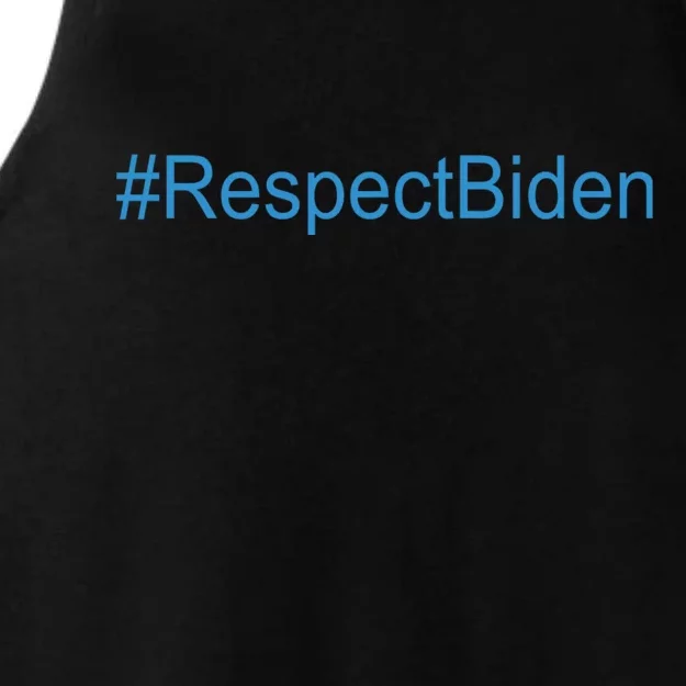 #RespectBiden Ladies Tri-Blend Wicking Tank