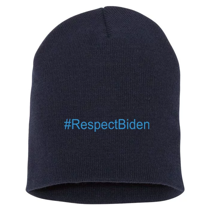 #RespectBiden Short Acrylic Beanie