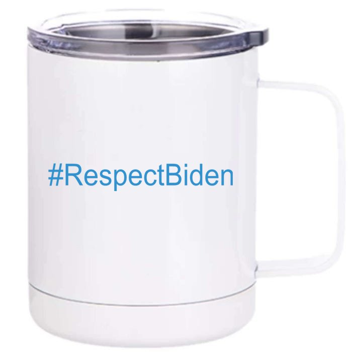 #RespectBiden Front & Back 12oz Stainless Steel Tumbler Cup