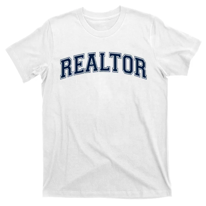 Realtor Real Estate Agent Broker Varsity Style T-Shirt