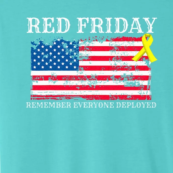 R.E.D Remember Everyone Deployed Red Friday Military ChromaSoft Performance T-Shirt